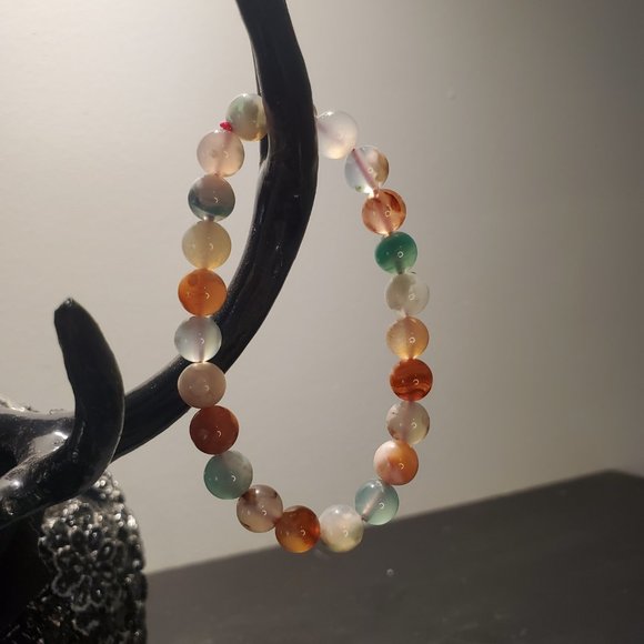 Agate bead bracelets - Picture 2 of 3